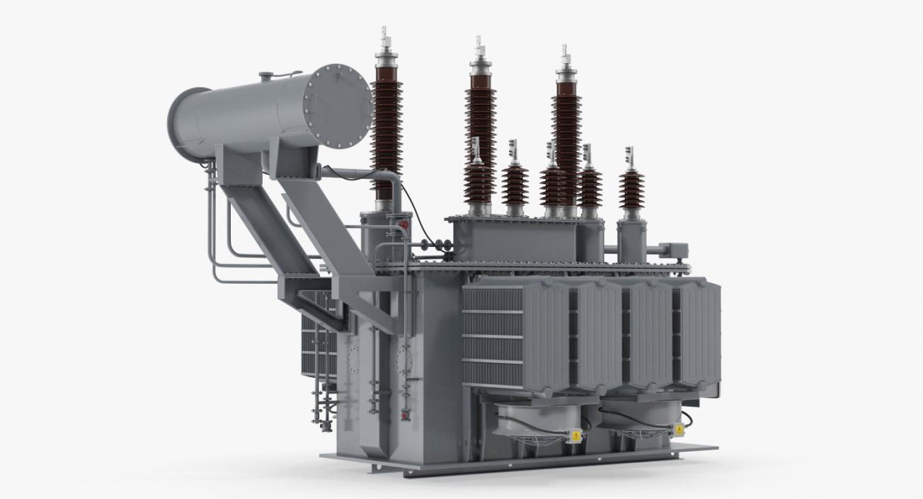 Overload Distribution Power Transformer 3D model