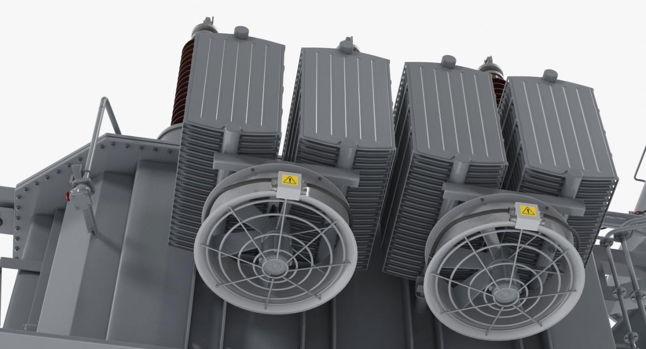 Overload Distribution Power Transformer 3D model