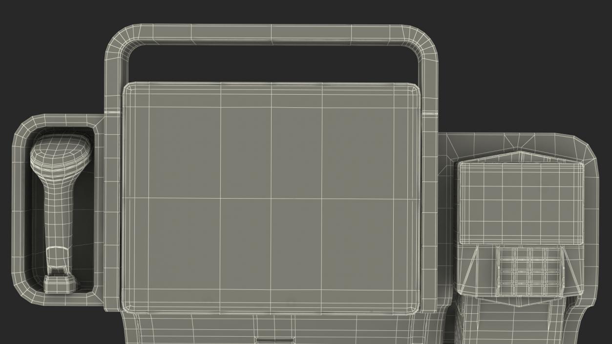 3D model Toshiba Self Checkout System7 Kiosk