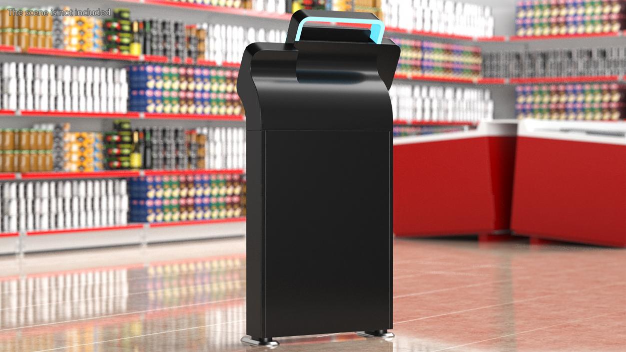 3D model Toshiba Self Checkout System7 Kiosk