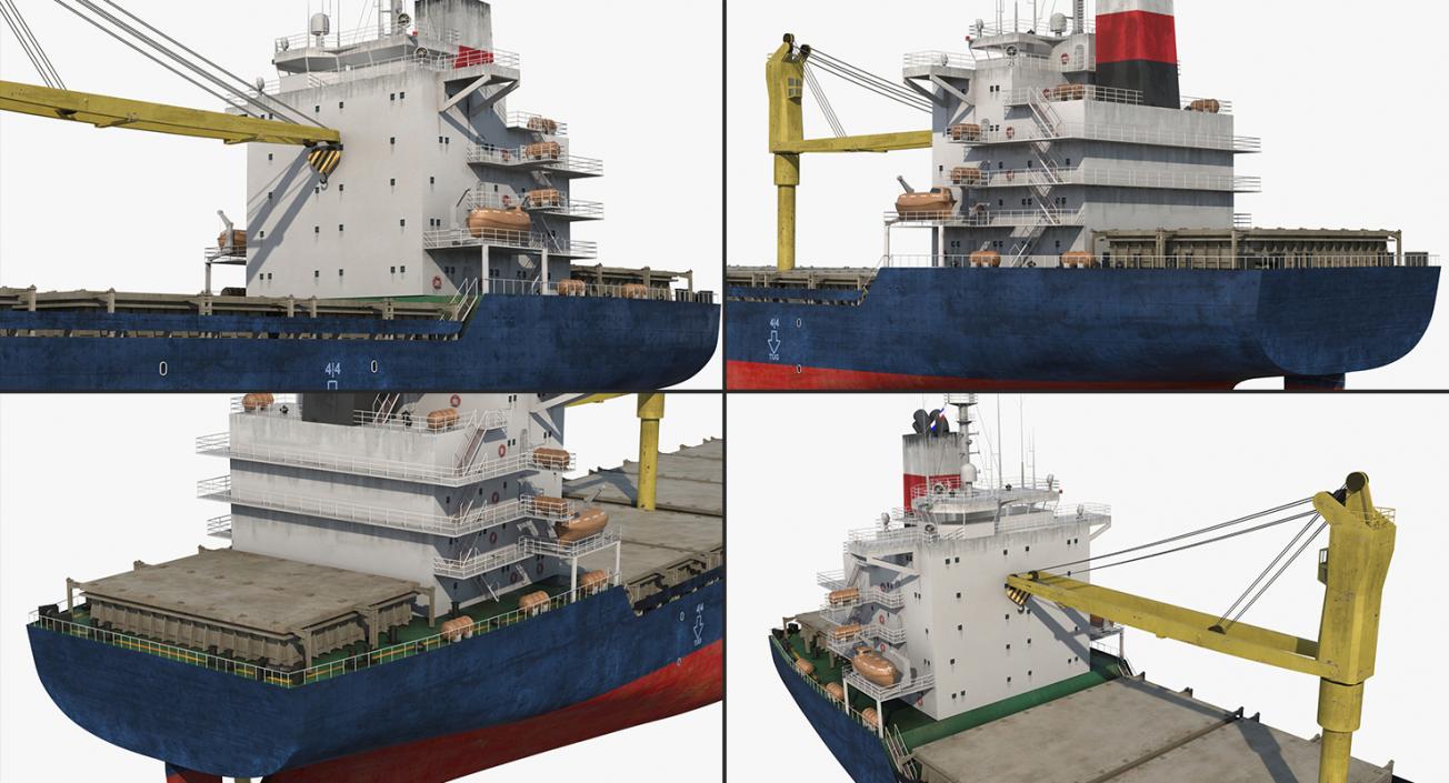 Sea Cargo Ship Generic 3D