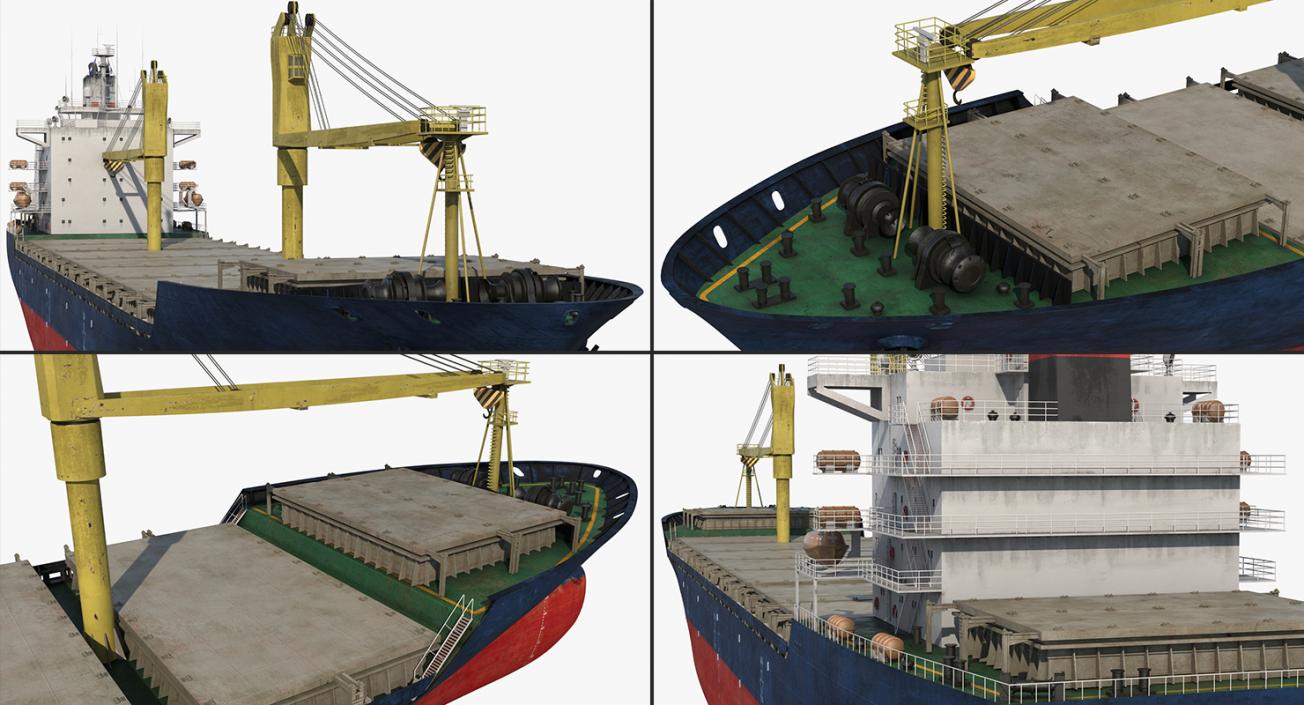 Sea Cargo Ship Generic 3D