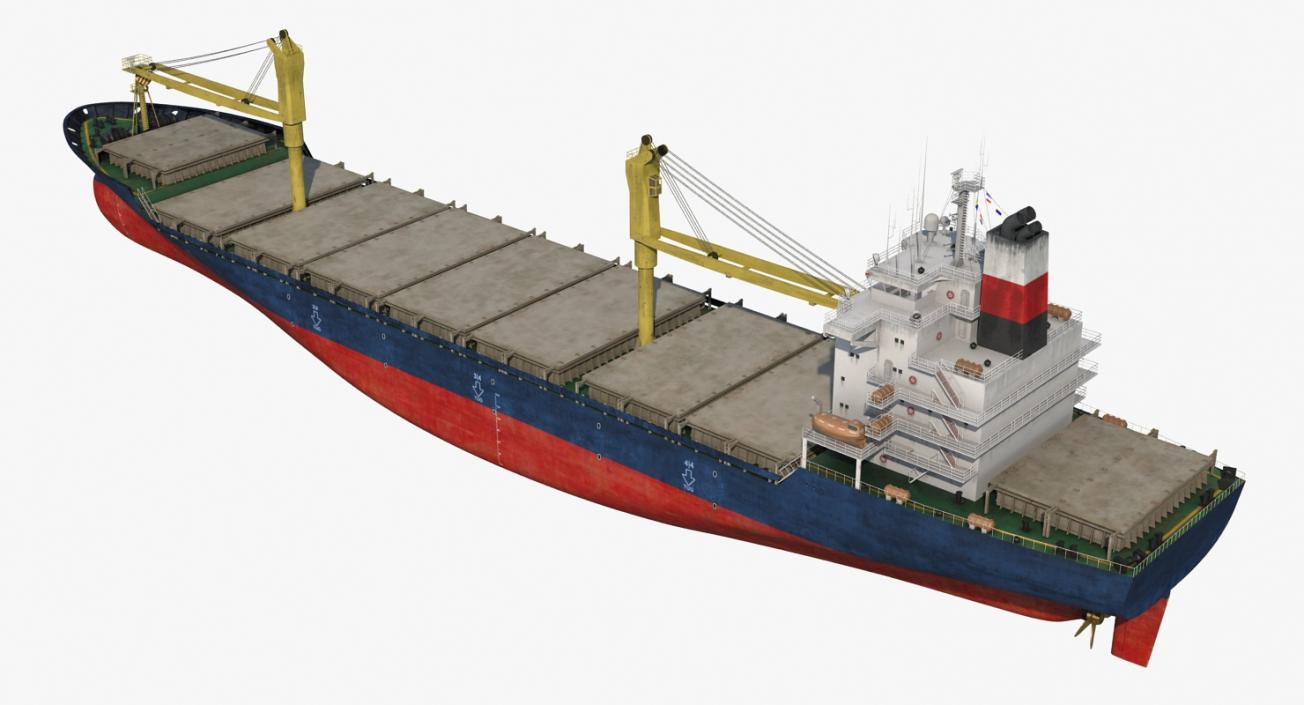 Sea Cargo Ship Generic 3D