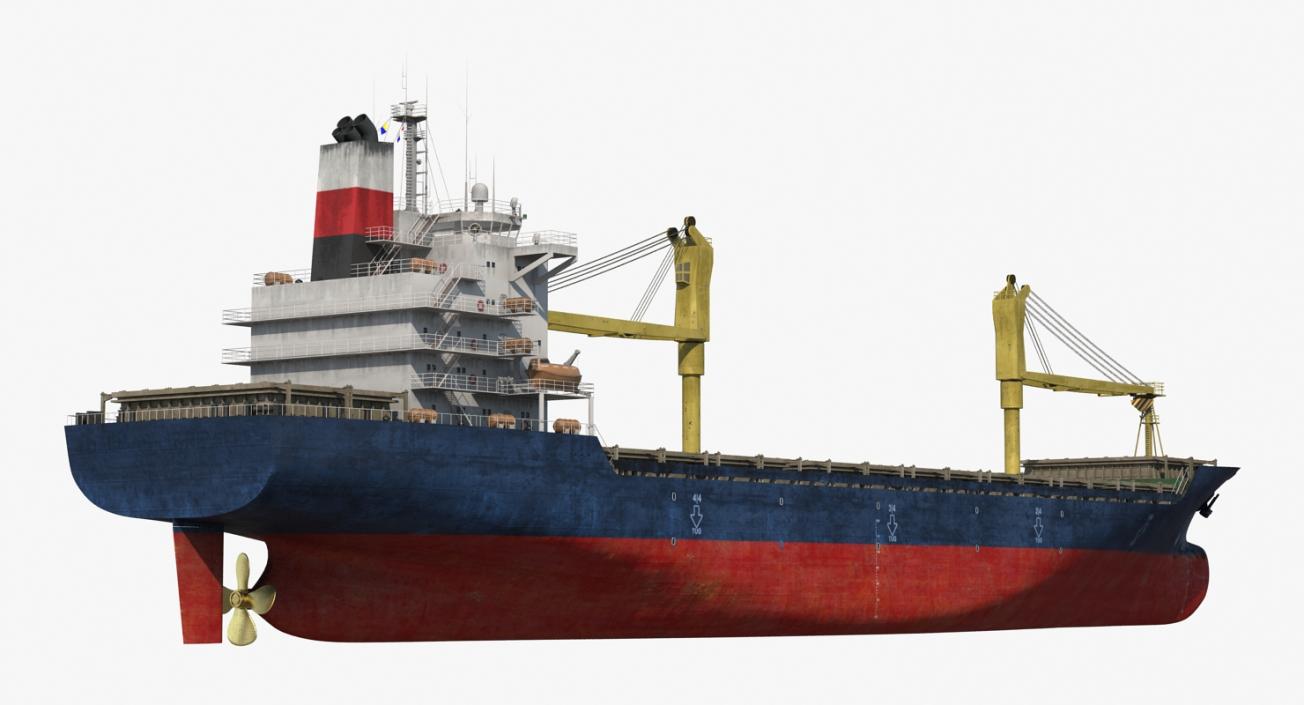 Sea Cargo Ship Generic 3D