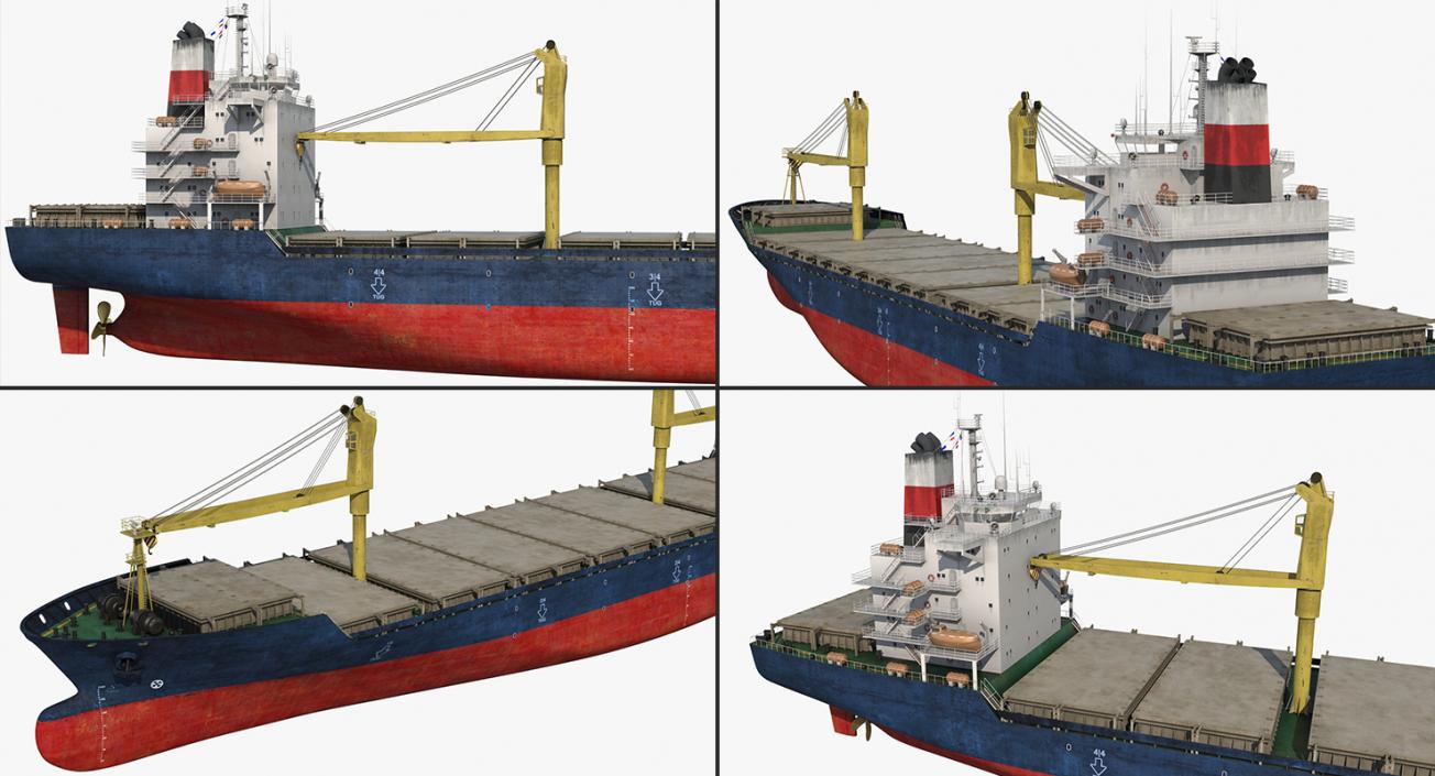 Sea Cargo Ship Generic 3D