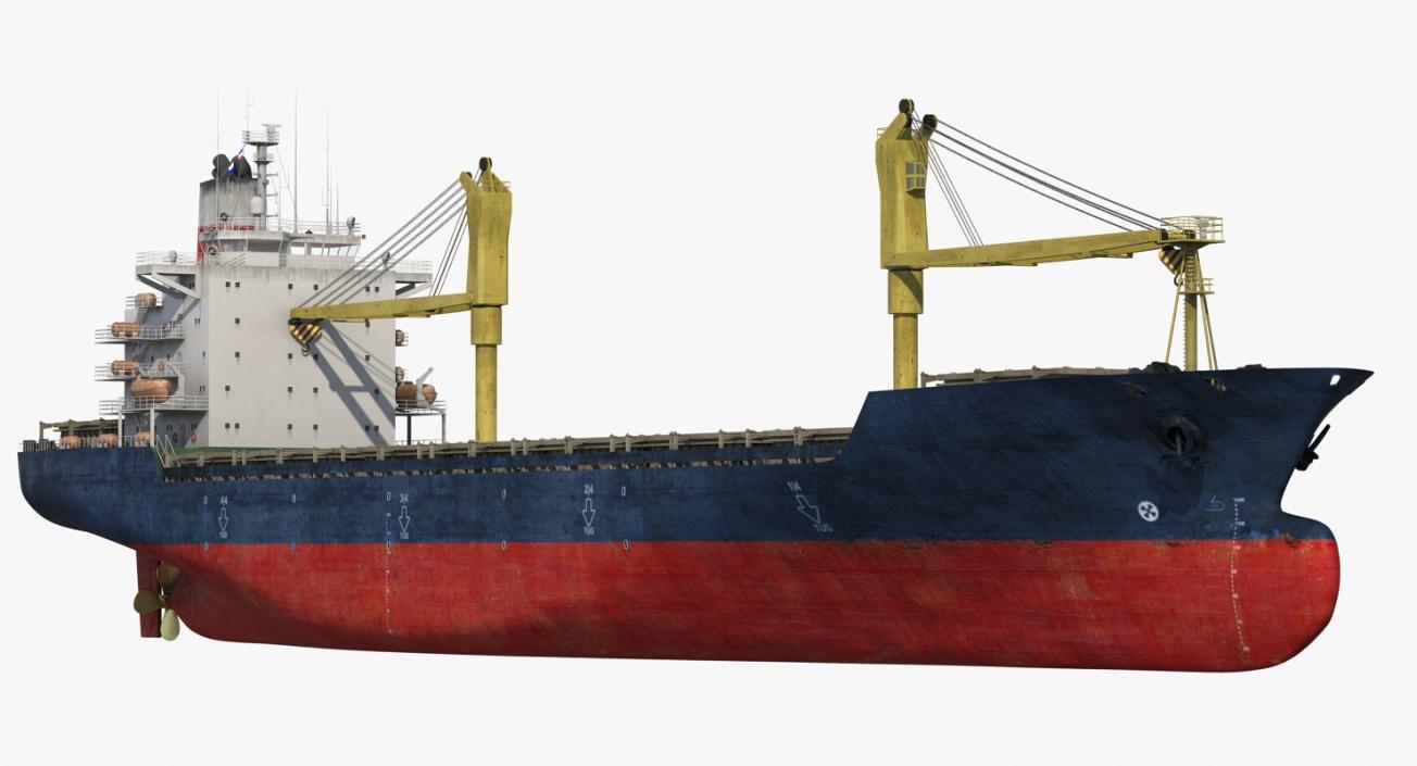 Sea Cargo Ship Generic 3D