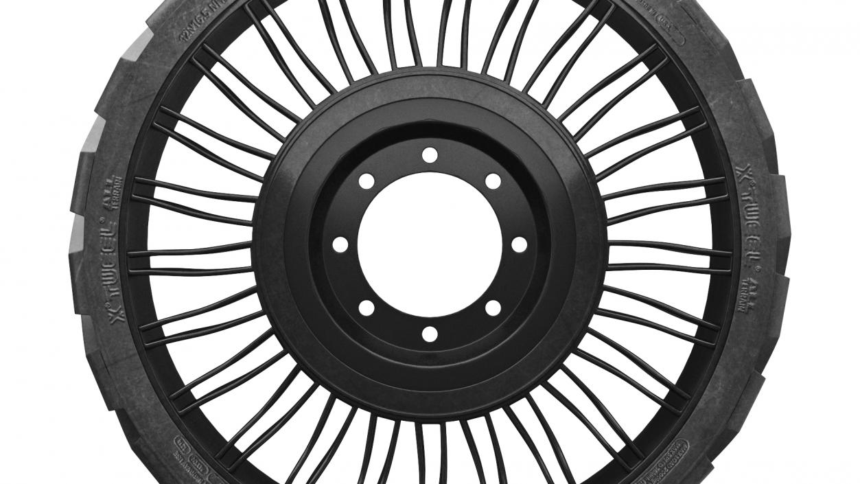 3D Airless Tire Michelin All Terrain model