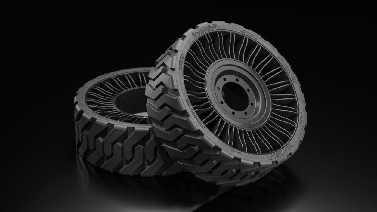 3D Airless Tire Michelin All Terrain model