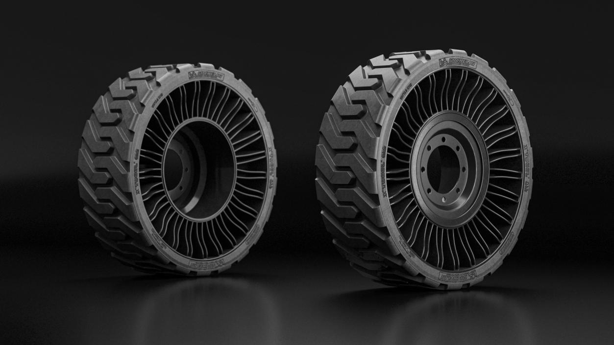 3D Airless Tire Michelin All Terrain model