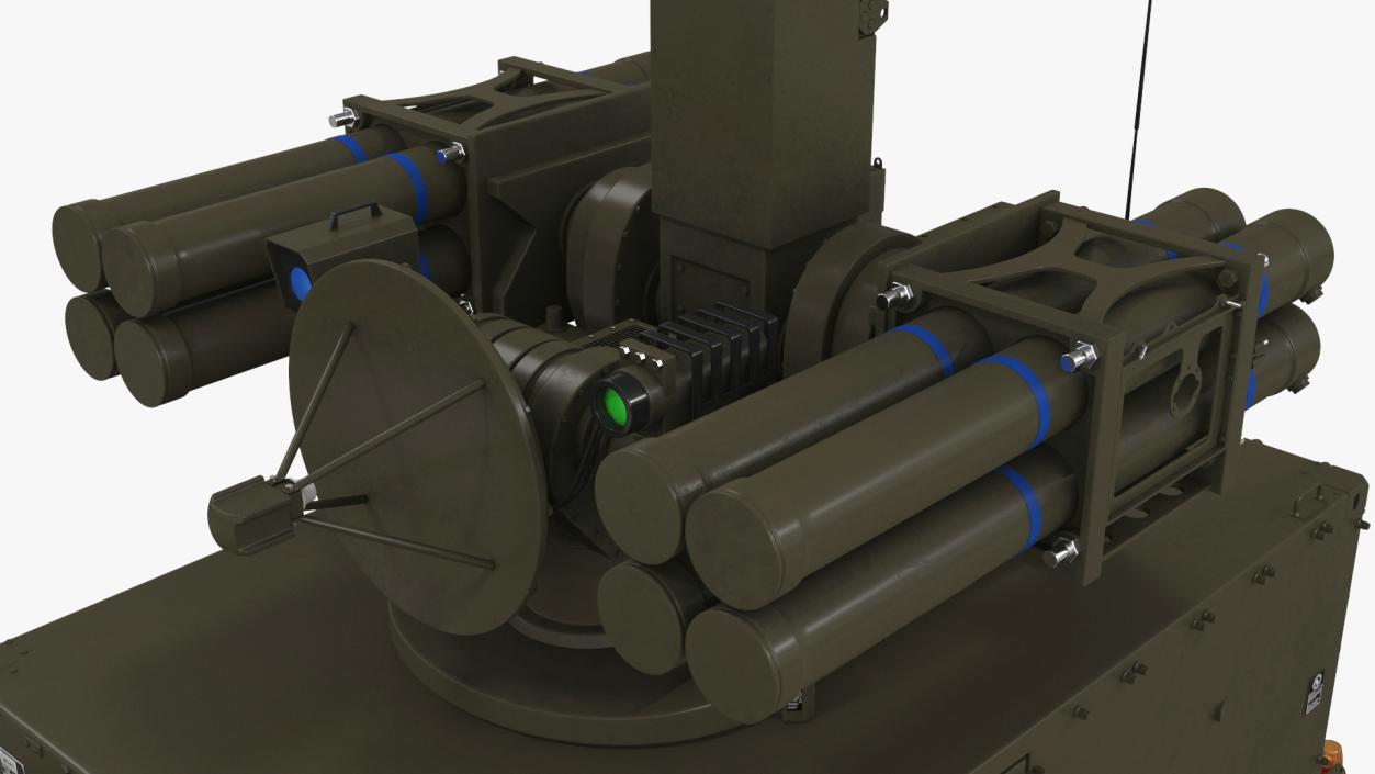 Crotale NG Air Defense Missile System 3D