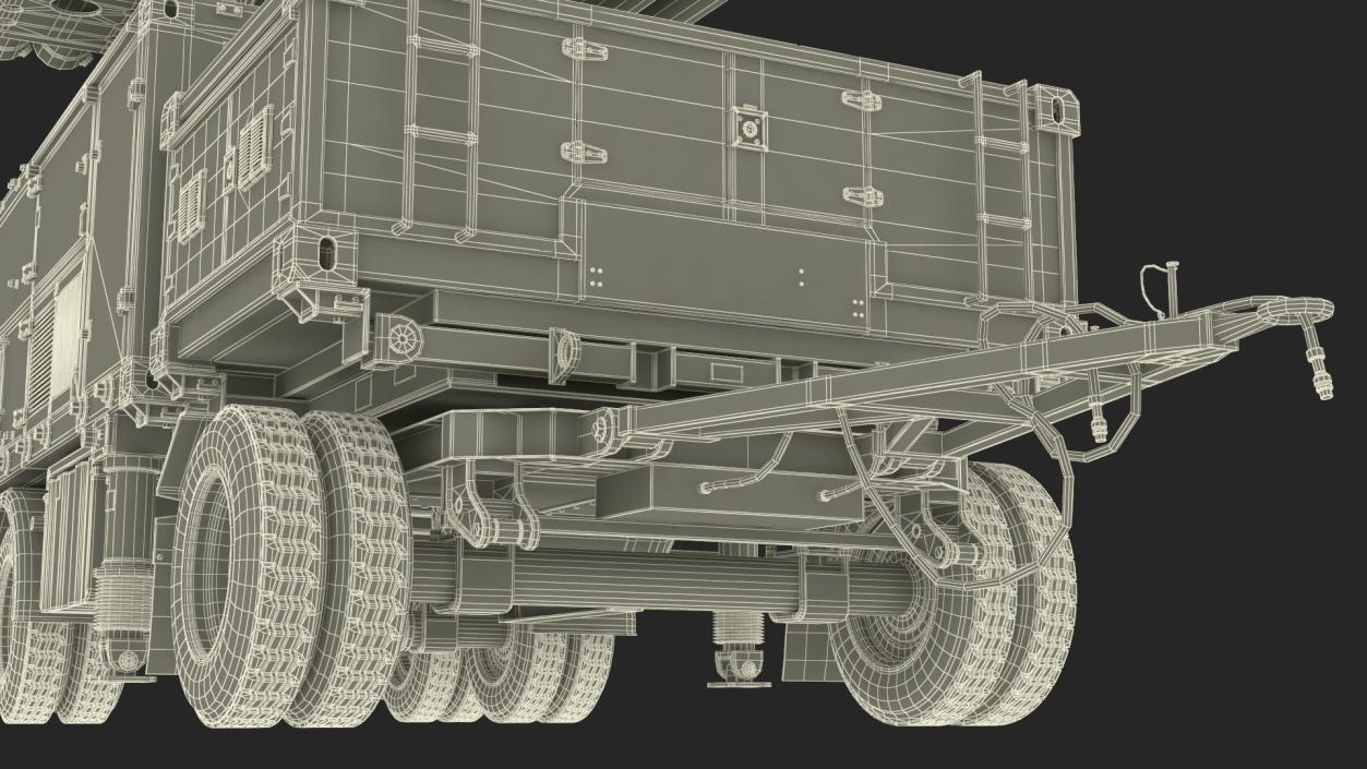 Crotale NG Air Defense Missile System 3D