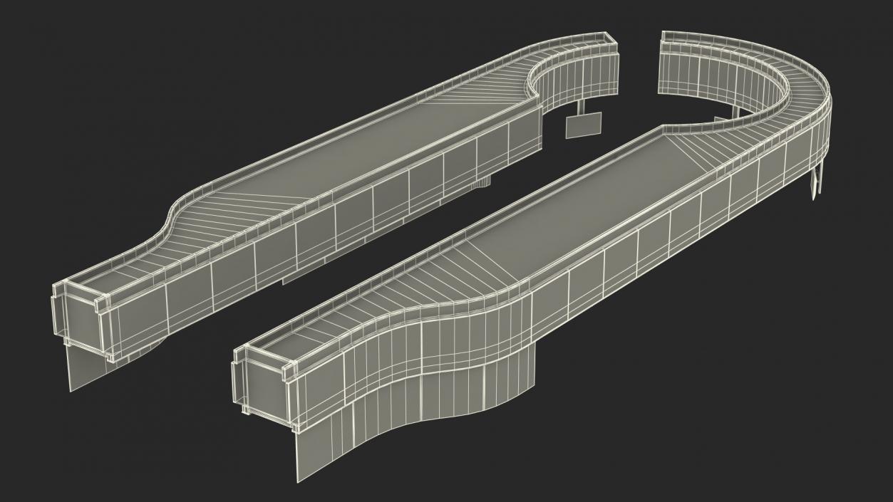 Airport Security Lanes 3D