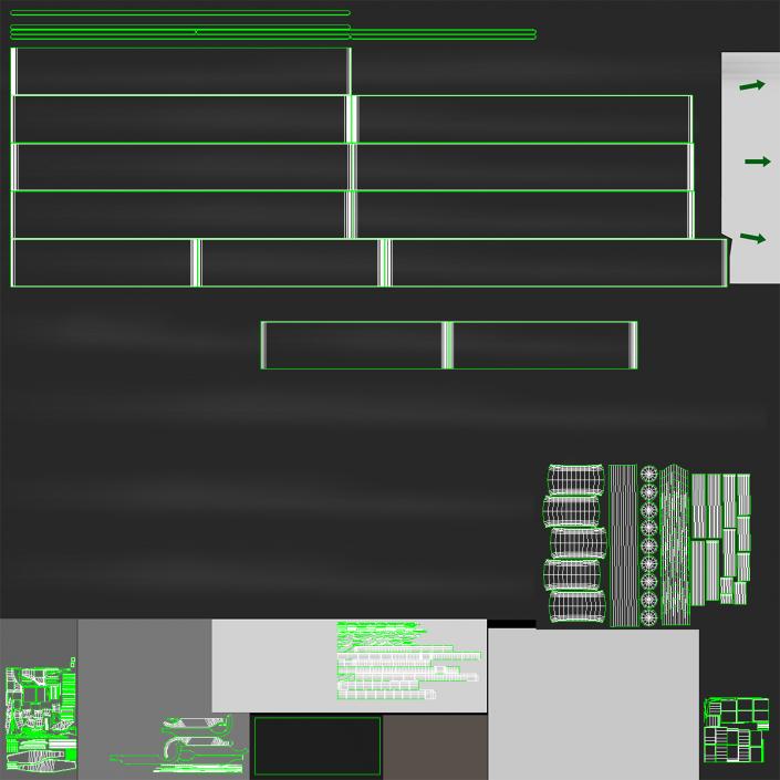 Airport Security Lanes 3D