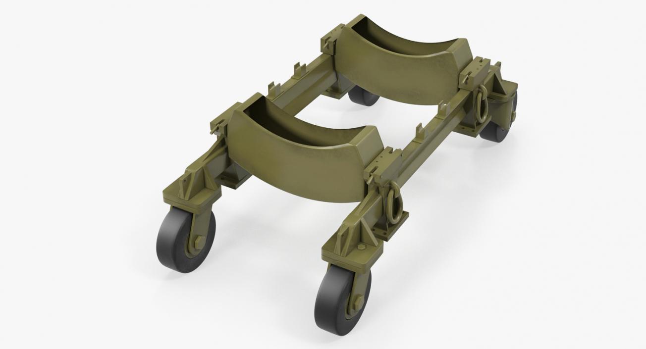 3D model Aerial Bomb Carriage