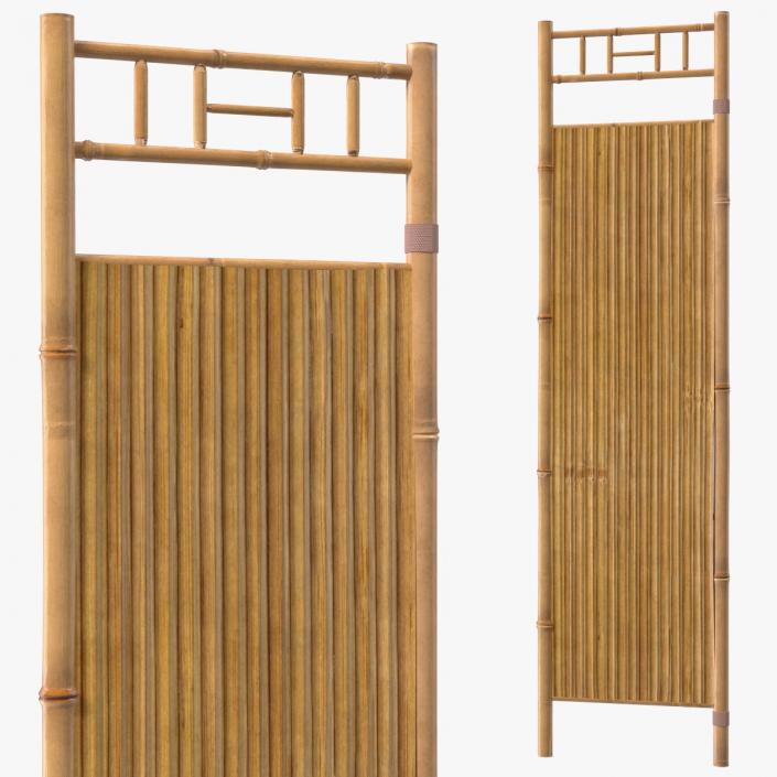 Bamboo Wall Panel 3D