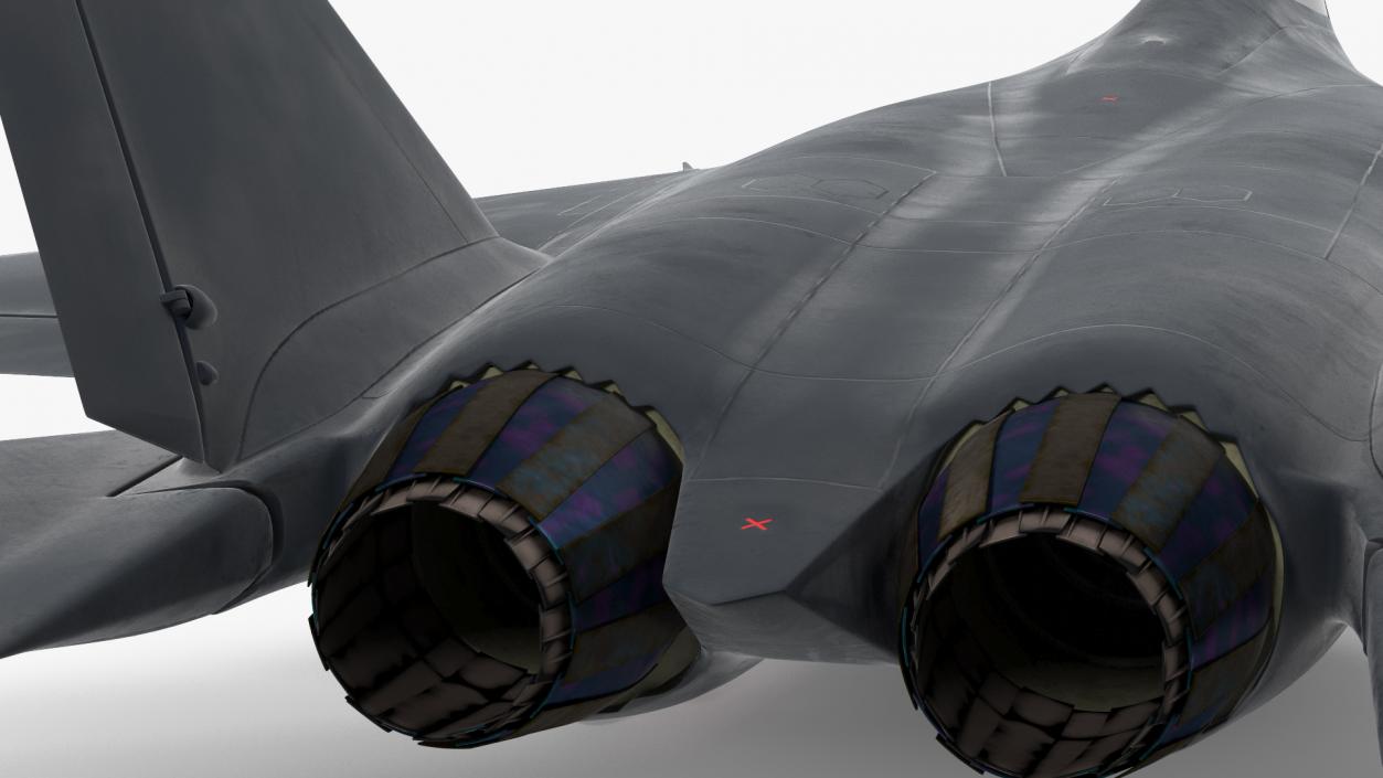 3D model Shenyang FC 31 Jet Fighter Exterior Only