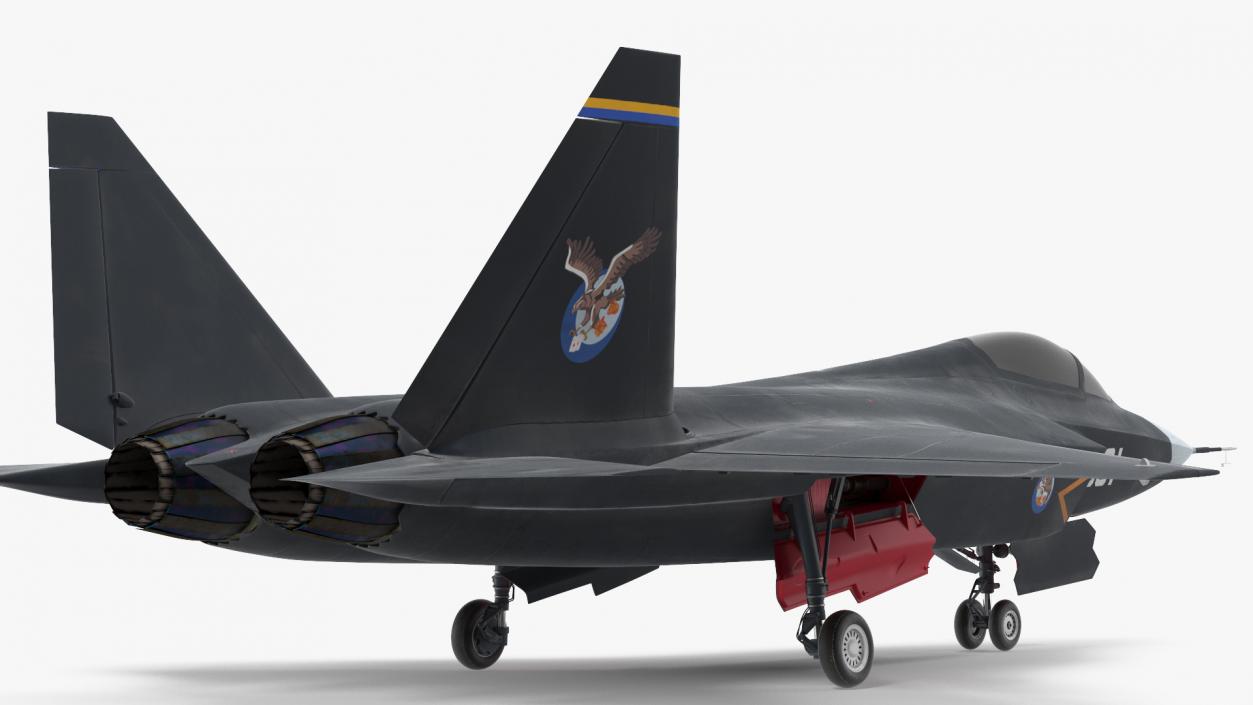 3D model Shenyang FC 31 Jet Fighter Exterior Only