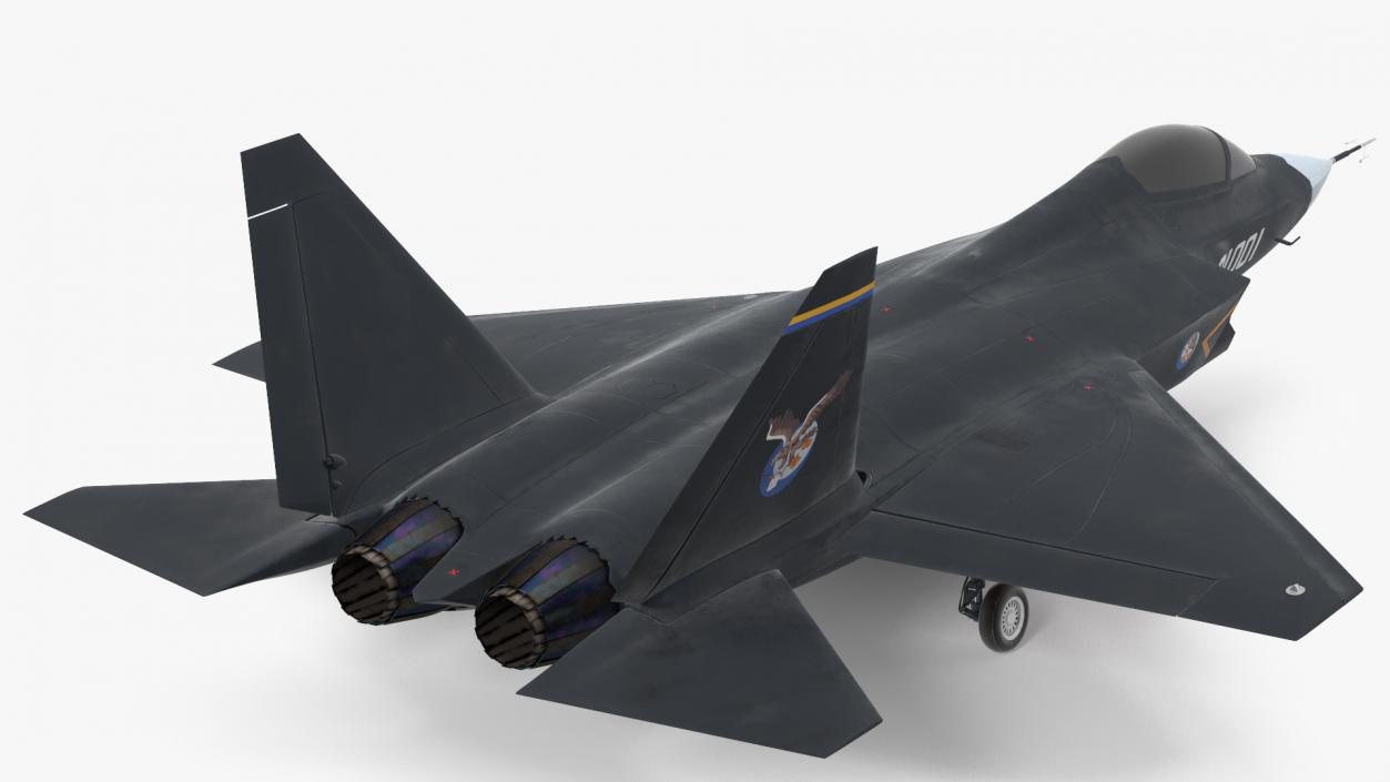 3D model Shenyang FC 31 Jet Fighter Exterior Only