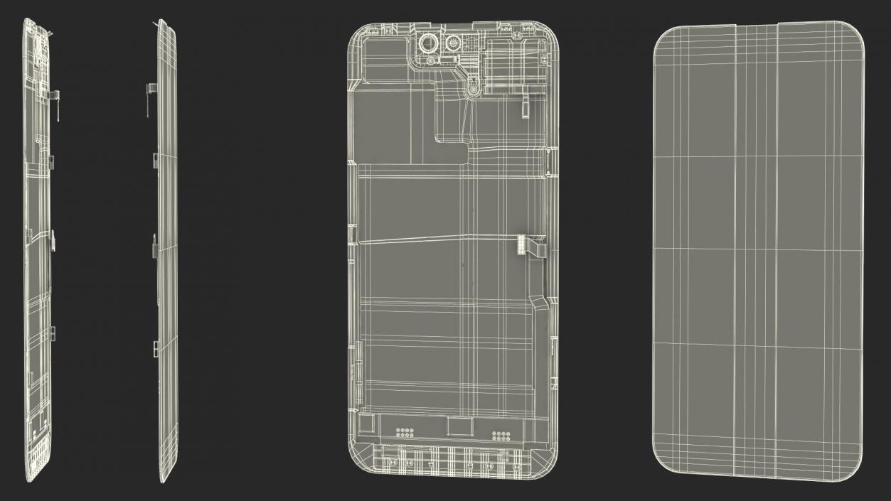 iPhone 14 Pro Components Collection 2 3D