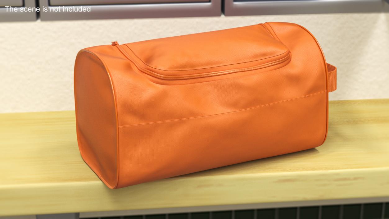 Athletic Shoe Bag Orange 3D model