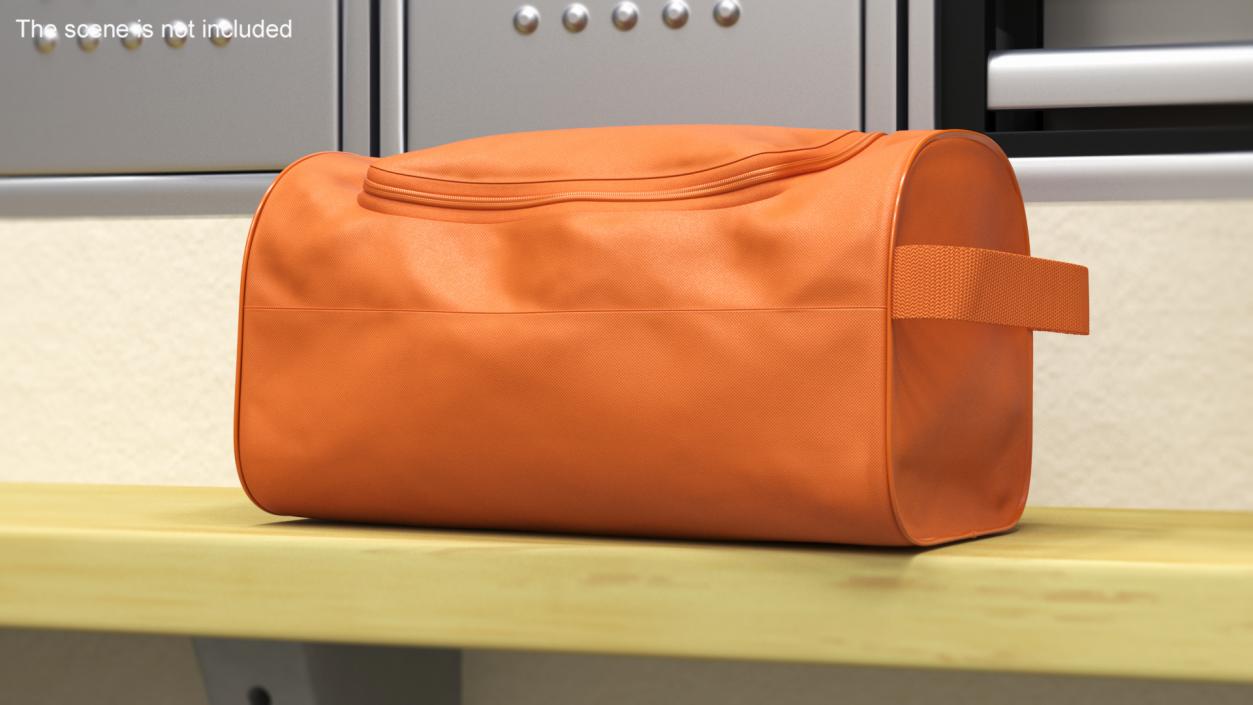 Athletic Shoe Bag Orange 3D model