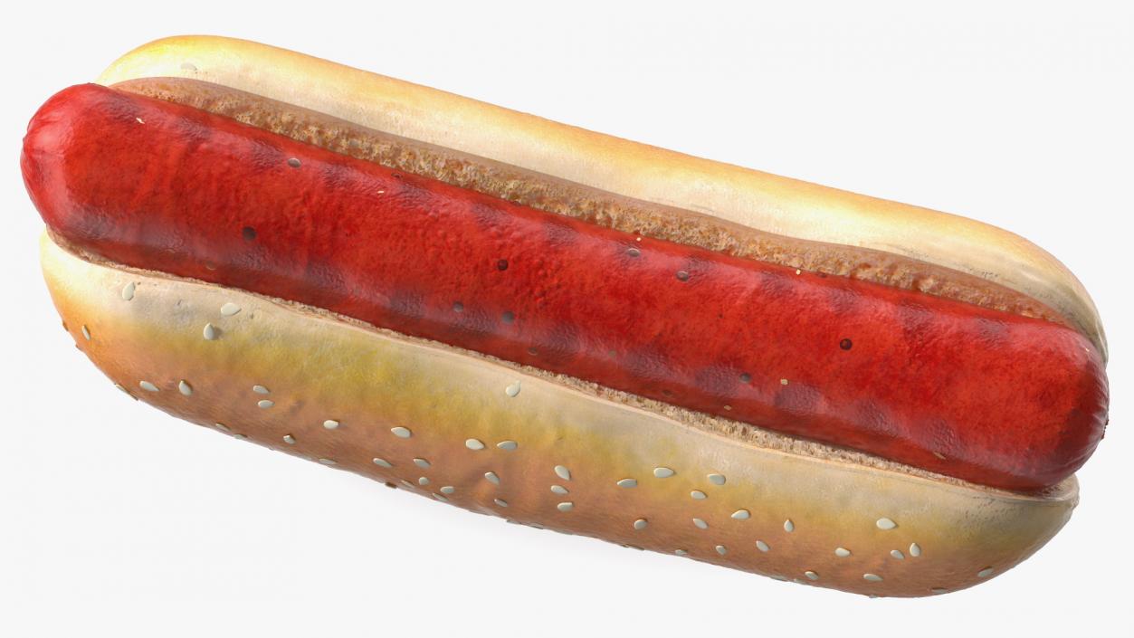 Hot Dog 3D model