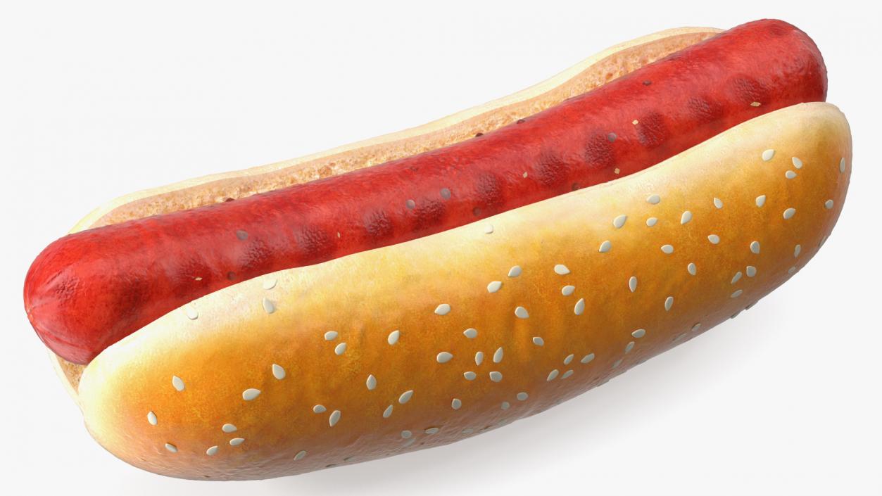 Hot Dog 3D model