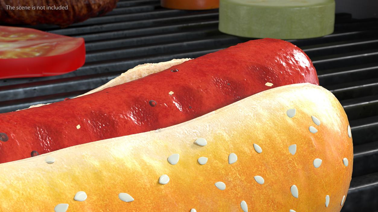 Hot Dog 3D model