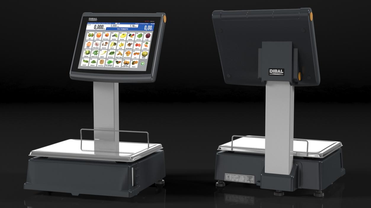 3D model Self-service Scales D-900