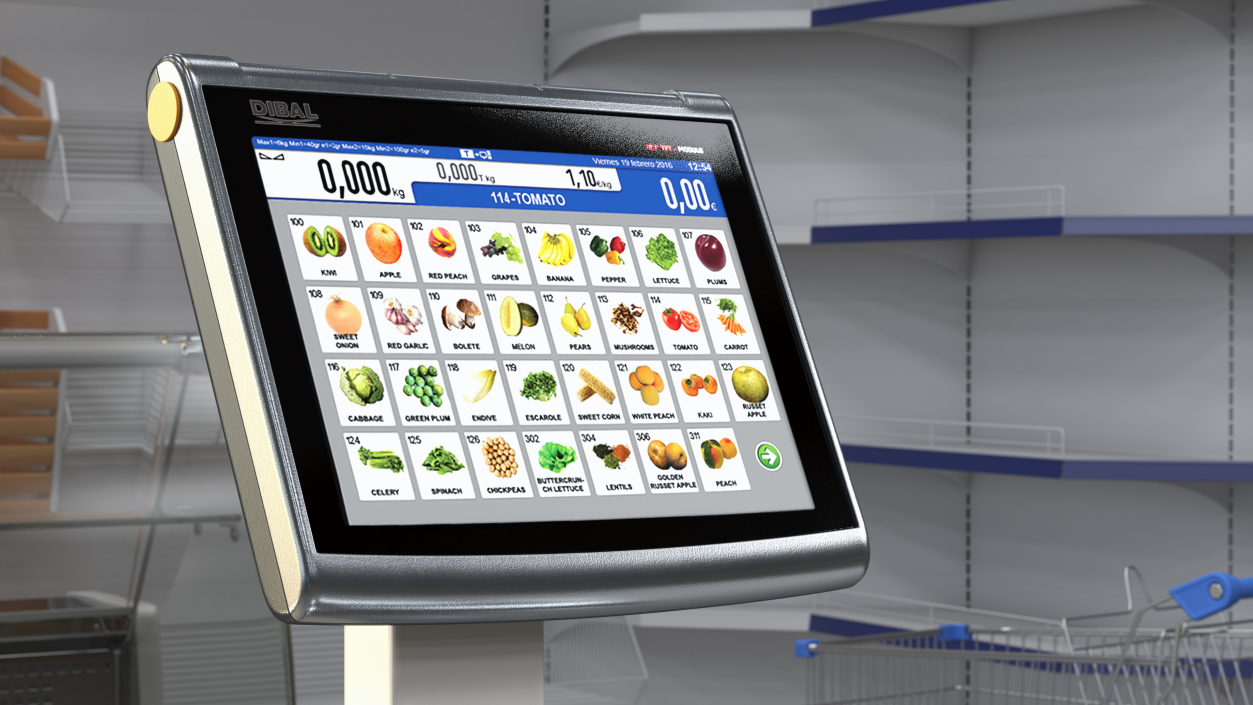 3D model Self-service Scales D-900