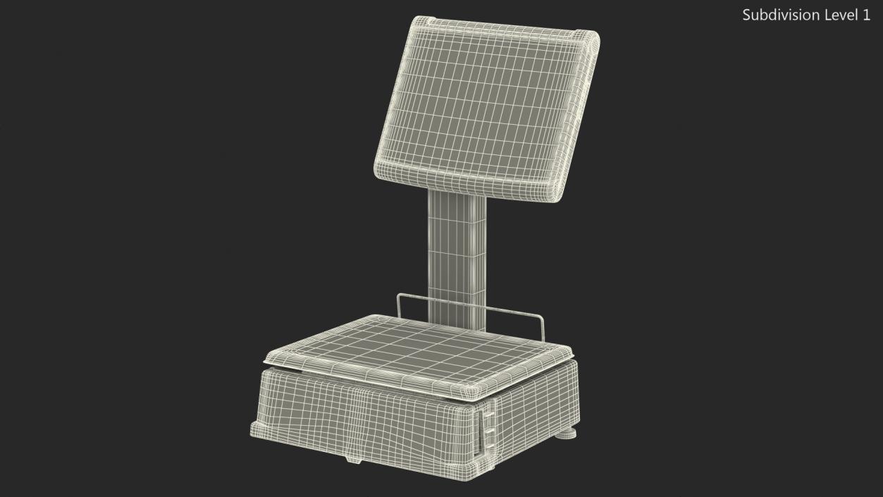 3D model Self-service Scales D-900