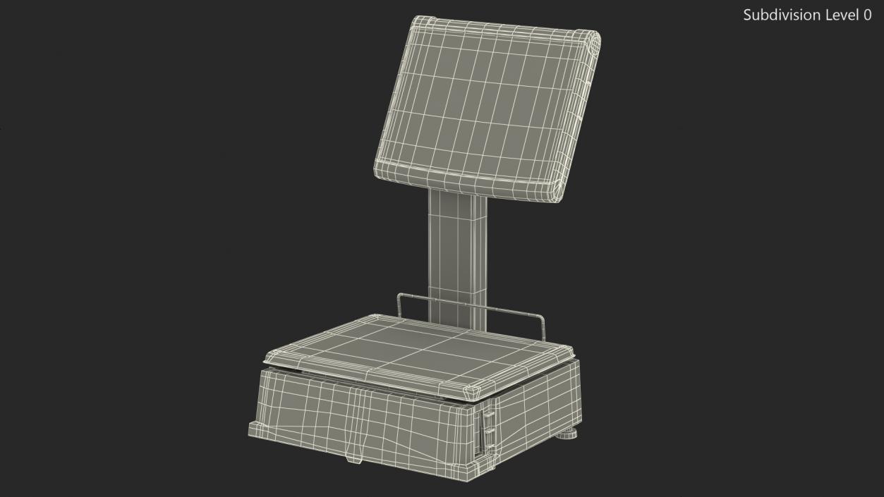 3D model Self-service Scales D-900