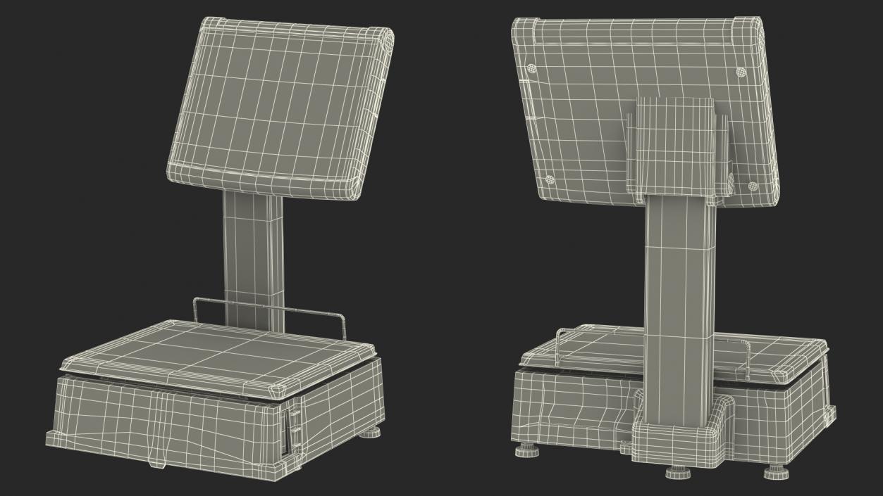 3D model Self-service Scales D-900