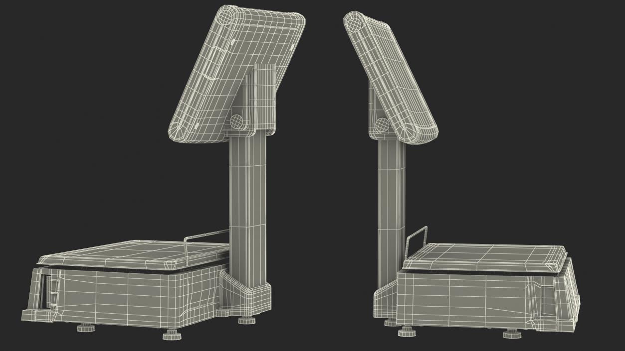 3D model Self-service Scales D-900