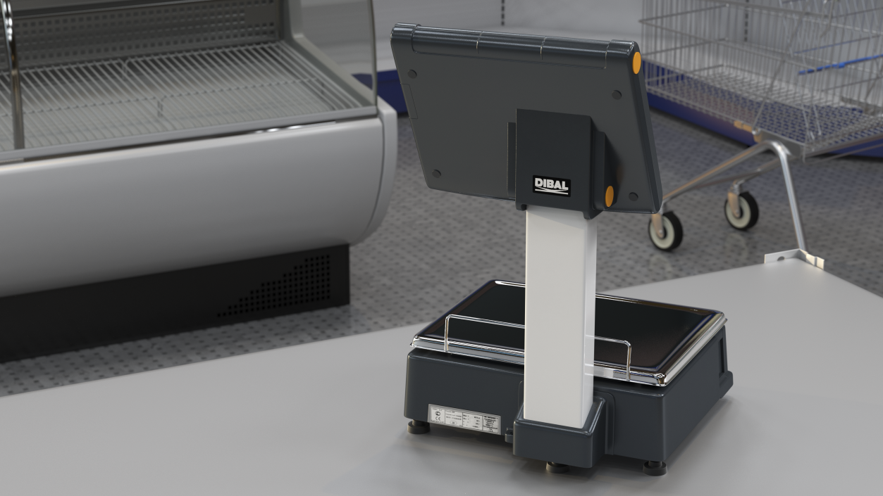 3D model Self-service Scales D-900