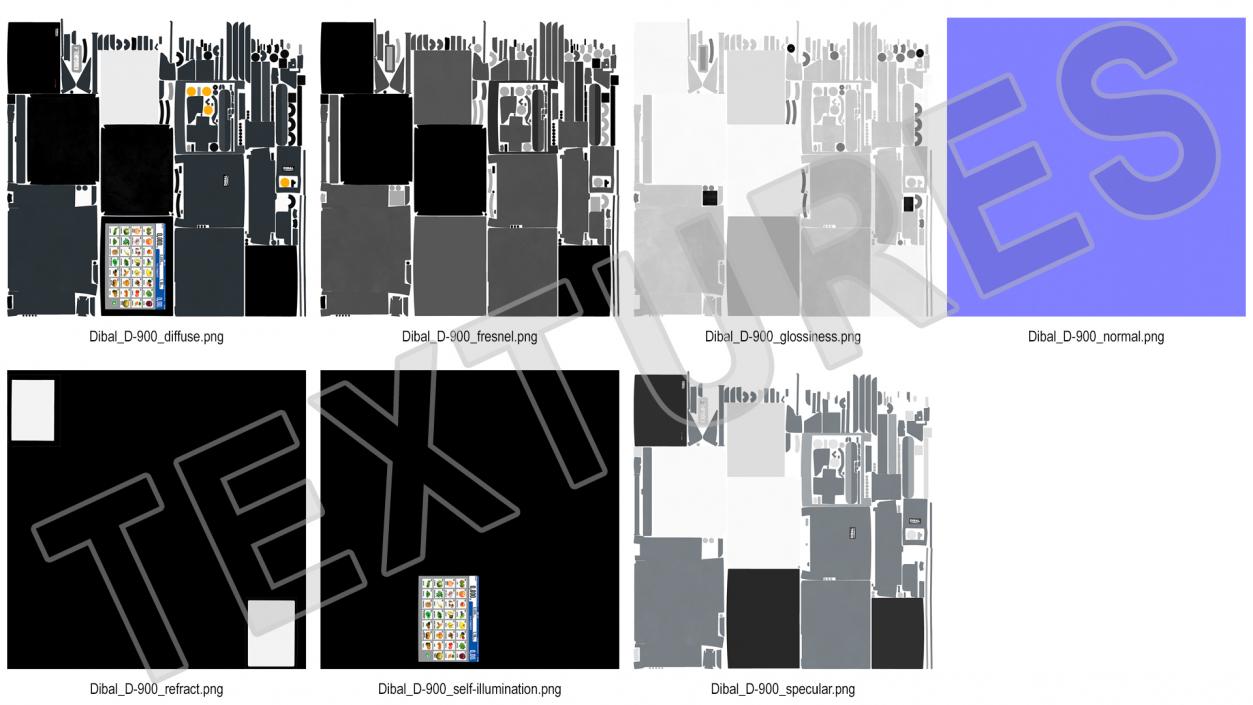 3D model Self-service Scales D-900