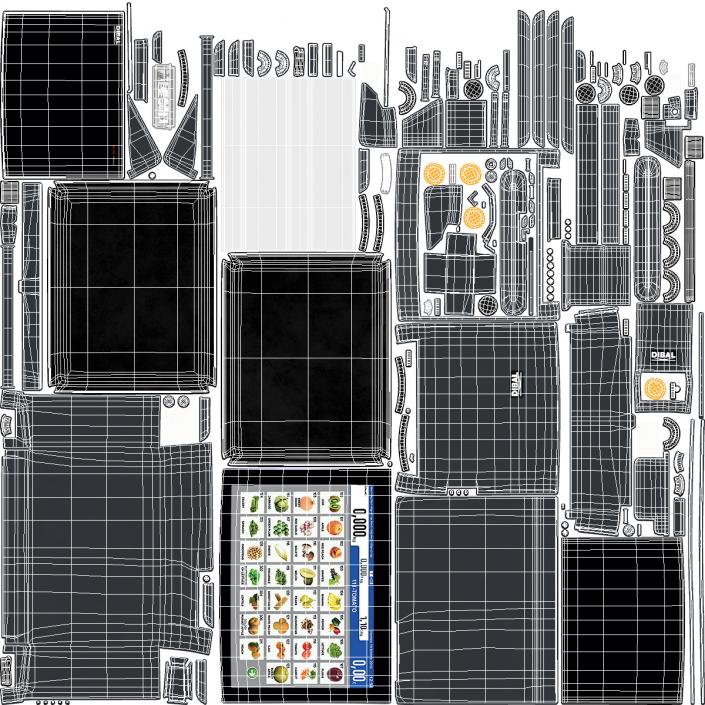 3D model Self-service Scales D-900