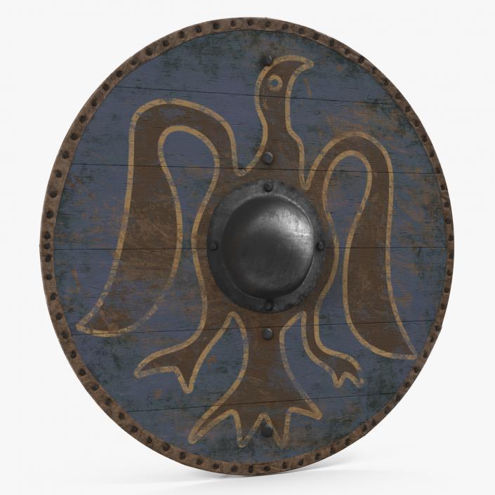 3D Viking Shield model