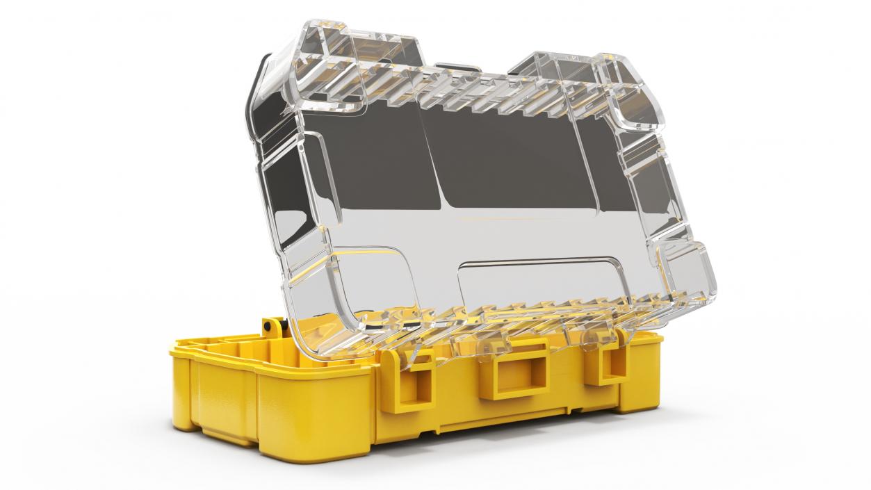 3D Plastic Storage Toolbox model