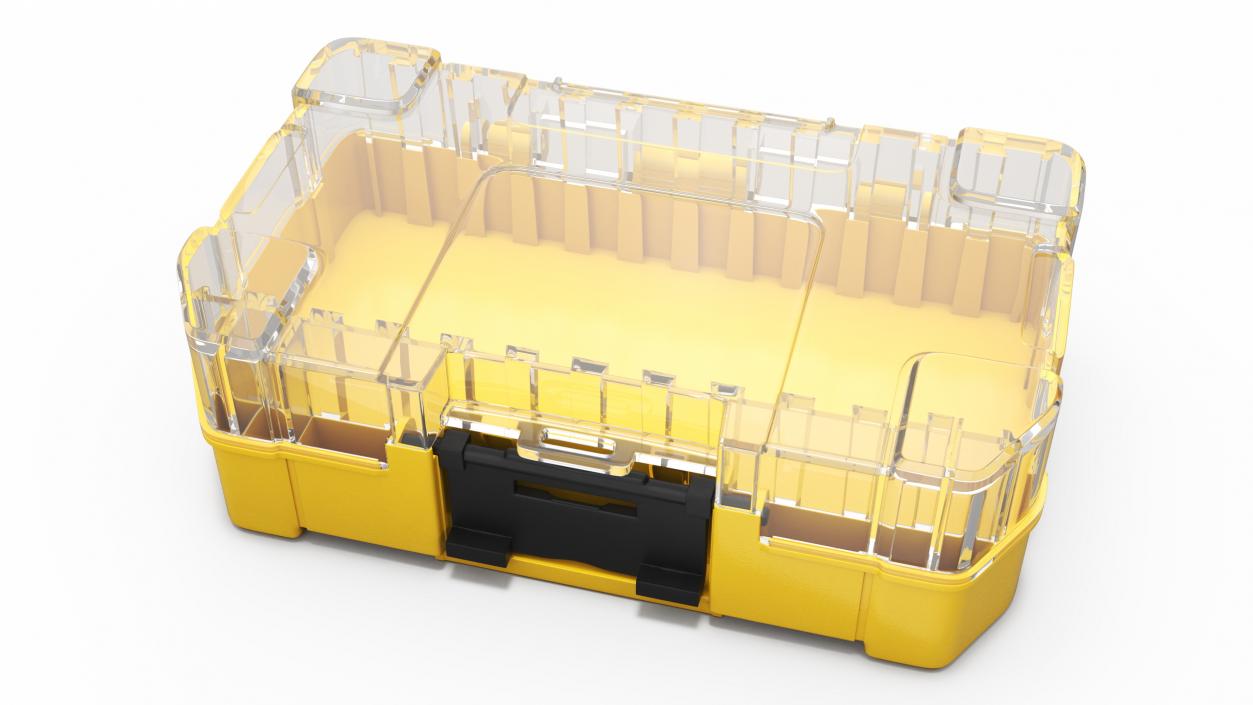 3D Plastic Storage Toolbox model