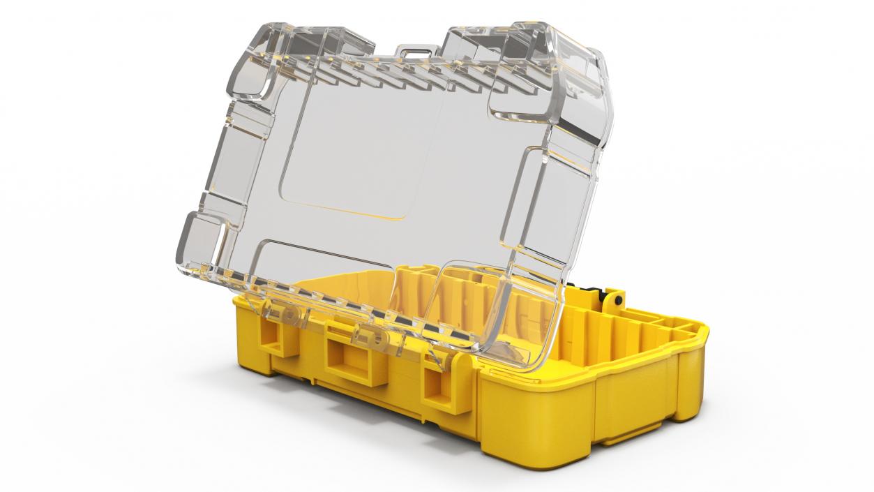 3D Plastic Storage Toolbox model