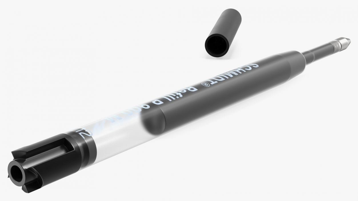 Black Schmidt P900 Ballpoint Pen Refill 3D model