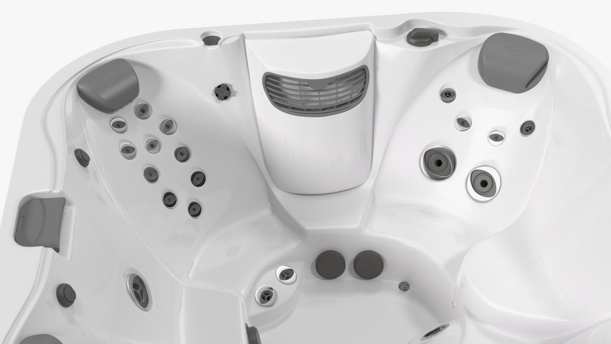 Jacuzzi J 335 Hot Tub with Water 3D