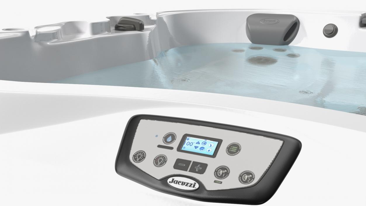 Jacuzzi J 335 Hot Tub with Water 3D