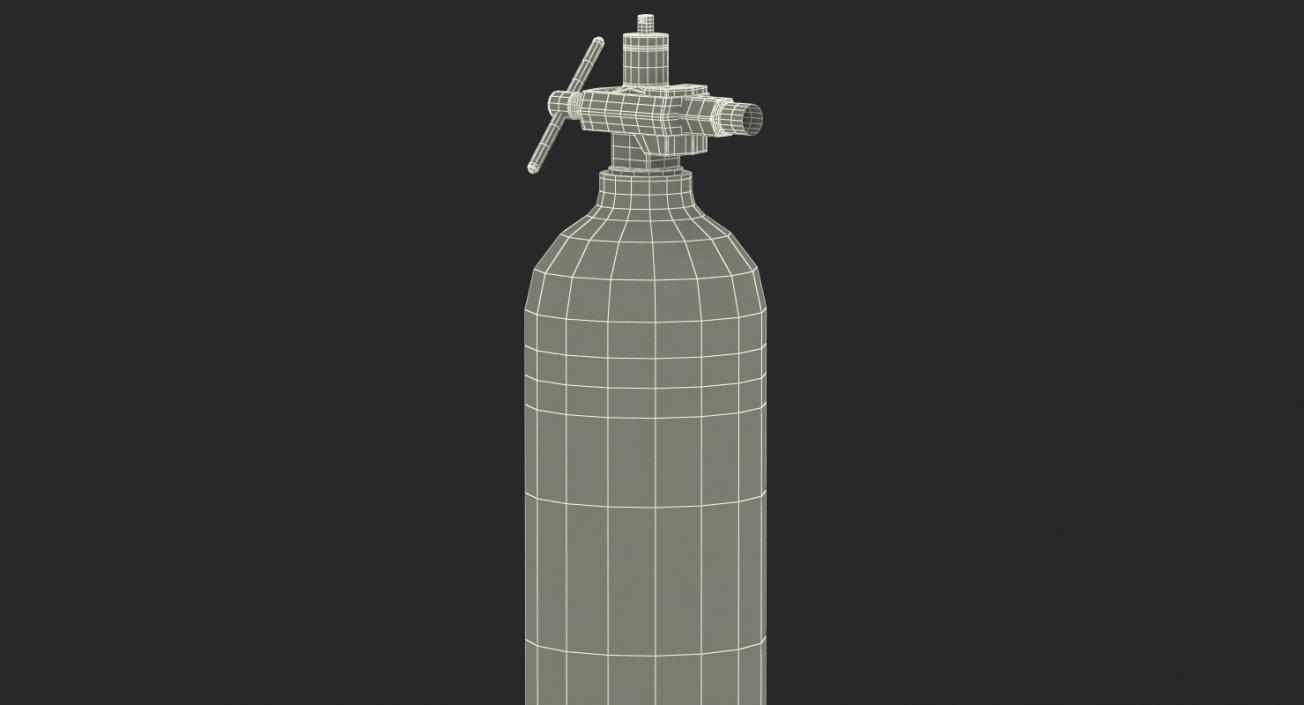 Oxygen Cylinder E-Tank 3D