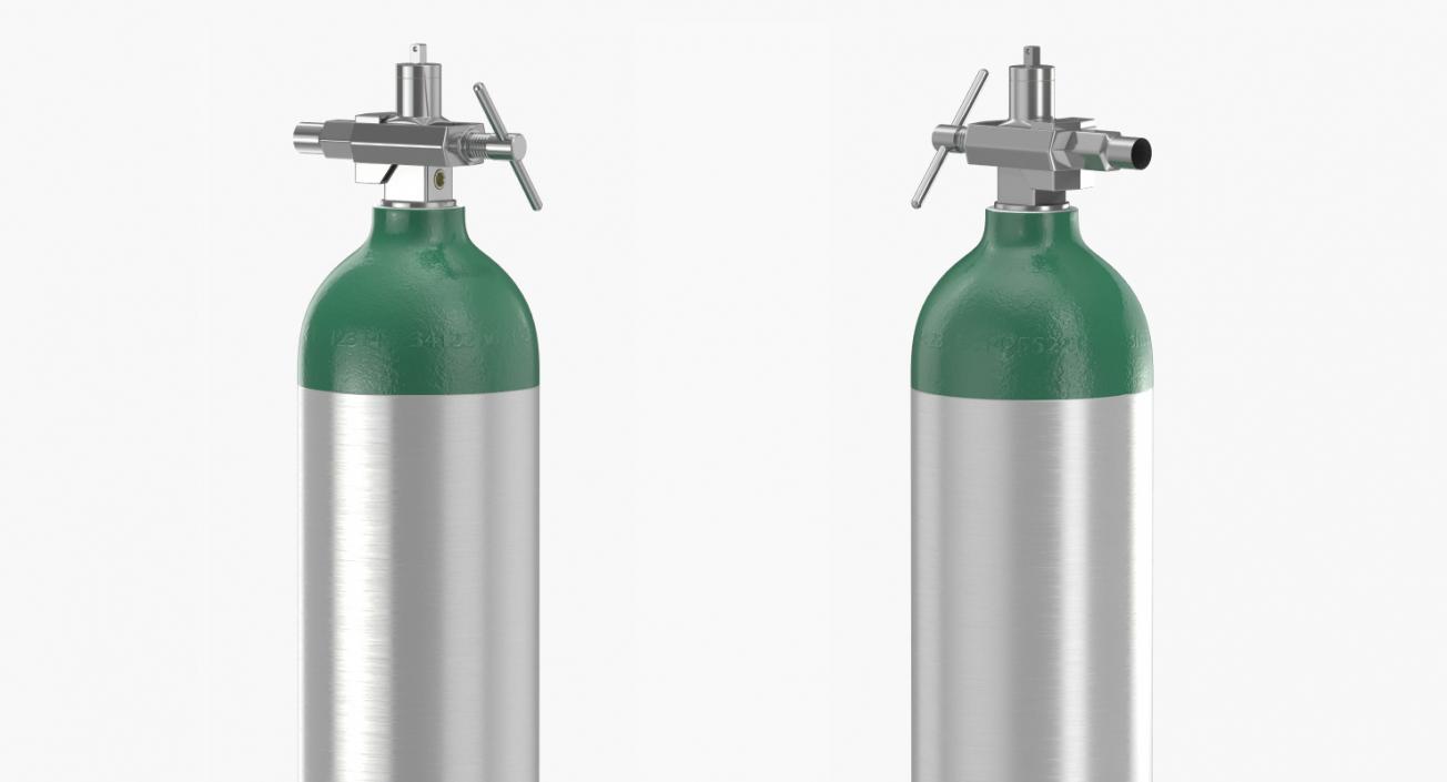 Oxygen Cylinder E-Tank 3D