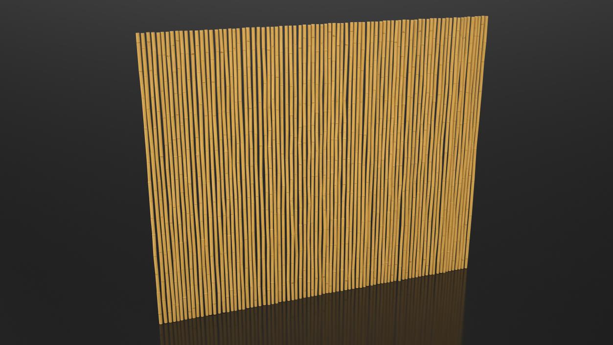 3D model Bamboo Wall Covering