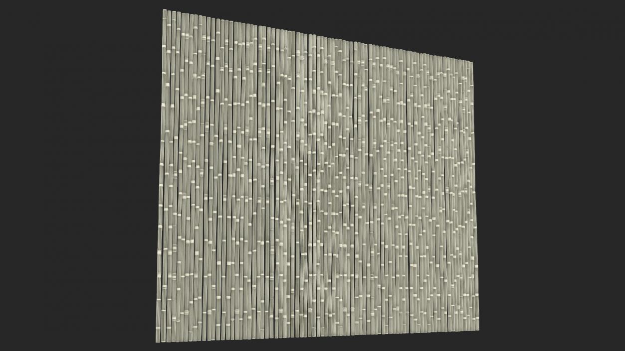 3D model Bamboo Wall Covering