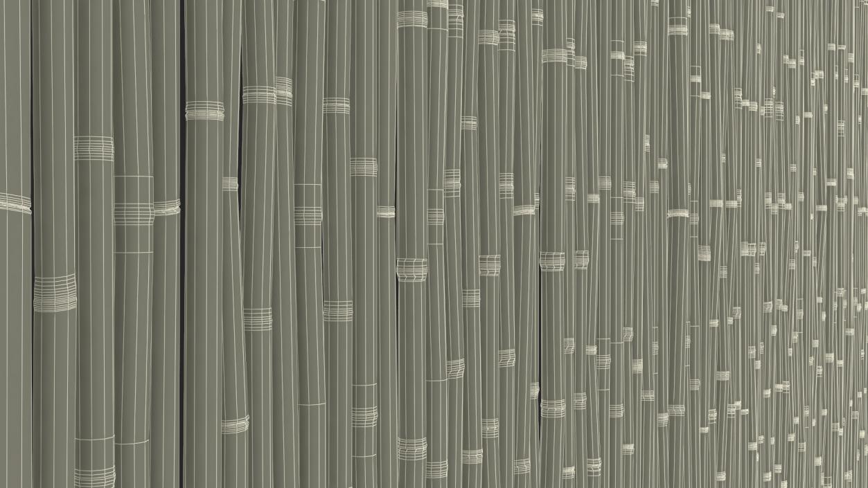 3D model Bamboo Wall Covering