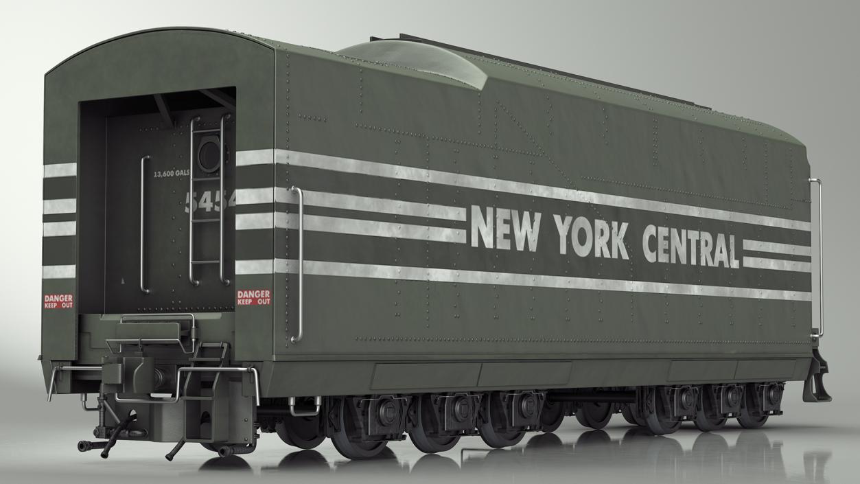 New York Central Railroad Boxcar 3D